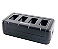 Carregador de bateria para coletor Honeywell 6500 – 4 posições - Imagem 1