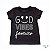 Camiseta Good vibes forever manga curta menina - Imagem 1