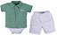 Conjunto Camisa/Body com Bermuda U&Co Diversas Cores - Upi Uli - Imagem 1