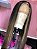 Lace Front orelha a orelha Lisa Humana 55cm/  Ombre hair - Tela transparente - Imagem 1
