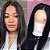 LACE FRONT HUMANA MUNIQUE  65CM /70CM ( ORELHA A ORELHA ) TELA TRANSPARENTE - Imagem 3