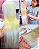 TOP CLOSURE CABELO HUMANO LISA LOIRA  45CM - Imagem 1