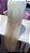 TOP CLOSURE CABELO HUMANO LISA LOIRA  45CM - Imagem 2