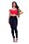 Combo Com 2 Calças Jeans Feminina  Cintura Alta Com Lycra - Imagem 1