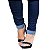 Calça Jeans Feminina Rajada Cintura Alta - Imagem 6