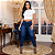 Calça Jeans Feminina Skinny Cintura Alta com Lycra Levanta Bumbum - Imagem 5