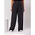 Calça Feminina Pantalona Plus Size Wide Leg Cós Alto Duna Premium - Imagem 4