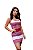 Vestido Feminino Malha Canelado Kit Com 3 Peças - Tamanho Único P/M - Imagem 1