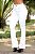 Calça Jeans Feminina Branca Flare Com Lycra - Imagem 3