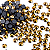 Strass Hotfix Termocolante 5mm Dourado - 500 Unidades - Imagem 2