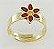 Anel flor - Imagem 1