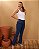 CALCA RETA JEANS - Imagem 1