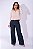 WIDE LEG BORDADO BOLSO TRASEIRO - Imagem 1