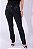 CALCA RETA JEANS BLACK BORDADA - Imagem 2