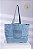 Bolsa Shopper Denim Claro Pocket (Upcycling) - Imagem 1