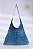Bolsa Hobo Denim Tachas & Corrente (Upcycling) - Imagem 2