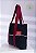 Bolsa Tote Indigo Faixa Bordeaux II (Upcycling) - Imagem 2