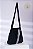Bolsa Hobo Faixa Tripla Preto (Upcycling) - Imagem 2