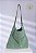 Bolsa Hobo Sálvia Nós & Zíper (Upcycling) - Imagem 1