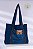 Bolsa Tote Indigo Galão Caramelo (Upcycling) - Imagem 2