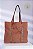 Bolsa Tote Terra Cobre com Faixa Python (Upcycling) - Imagem 2