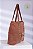 Bolsa Tote Terra Cobre com Faixa Python (Upcycling) - Imagem 3