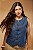 COLETE JEANS ABOTOAMENTO FRONTAL - Imagem 1