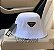 Bucket Hat Prada Classic Re-Nylon White - Imagem 1