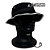 Bucket Hat Jordan Brand Jumpman Black & Double White - Imagem 2