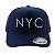 Cap Young Money New York City Navy Snapback Aba Curva - Imagem 2