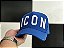 Cap Dsquared2 Icon Royal Blue Strapback Aba Curva - Imagem 2