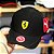 Cap Puma Scuderia Ferrari Black Aba Curva - Imagem 1