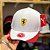 Cap Puma Scuderia Ferrari White Red Aba Curva - Imagem 1