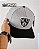Cap Style Cap Brooklyn Nets Shield Gray & Black Snapback Aba Curva - Imagem 1