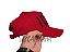 Cap Dsquared2 Icon Red Strapback Aba Curva - Imagem 5