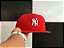 Cap New Era New York Yankees Red Snapback Aba Curva - Imagem 4