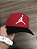 Cap Jordan Brand Jumpman Red Black Snapback Aba Curva - Imagem 1