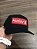 Cap Hurley Square Box Black Snapback Aba Curva - Imagem 1