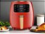 Fritadeira Airfryer Sem Oléo 4.5l Painel Touch Digital 220w VERMELHA - Imagem 4