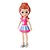 Polly Pocket - Lila- Vestido Pink- Mattel - Imagem 1
