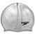 Touca de Silicone Flat Swim Cap - Prata - Speedo - Imagem 1