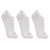 Kit Meia Sapatilha Walk Infantil - 3 pares - Branco - Lupo - Imagem 1