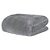 Cobertor Blanket Solteiro - Cinza - Kacyumara - Imagem 1