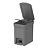 Lixeira de Pedal Trium - Chumbo - 6L- Ou - Imagem 2