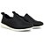 Tênis Feminino Slip On Elastano Laser - Preto - Usaflex - Imagem 1