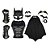 Conjunto Batman Aventura - 12 Peças - Rosita - Imagem 1