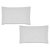 Kit Fronha Satinée Acetinado 300 Fios - 2 Peças - Branco - Kacyumara - Imagem 1