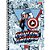 Caderno Marvel Capitão América - 80 Folhas - Foroni - Imagem 1