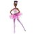 Boneca Barbie Bailarina Negra - Luzes Brilhantes - Mattel - Imagem 4