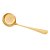 Concha para Servir Aço Inox Dourada Valentina - Mimo Style - Imagem 1